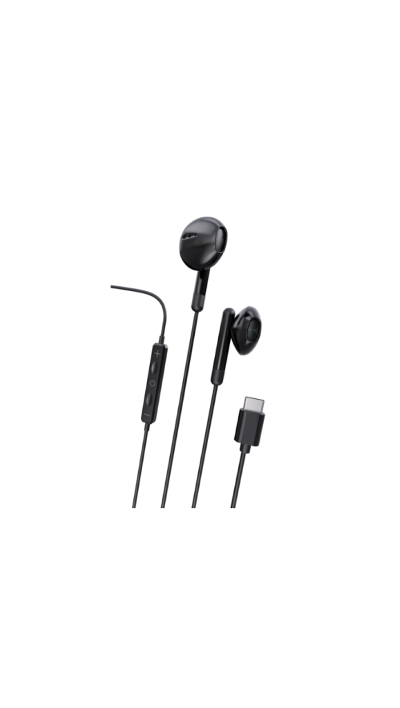 wired music earphones & headphones